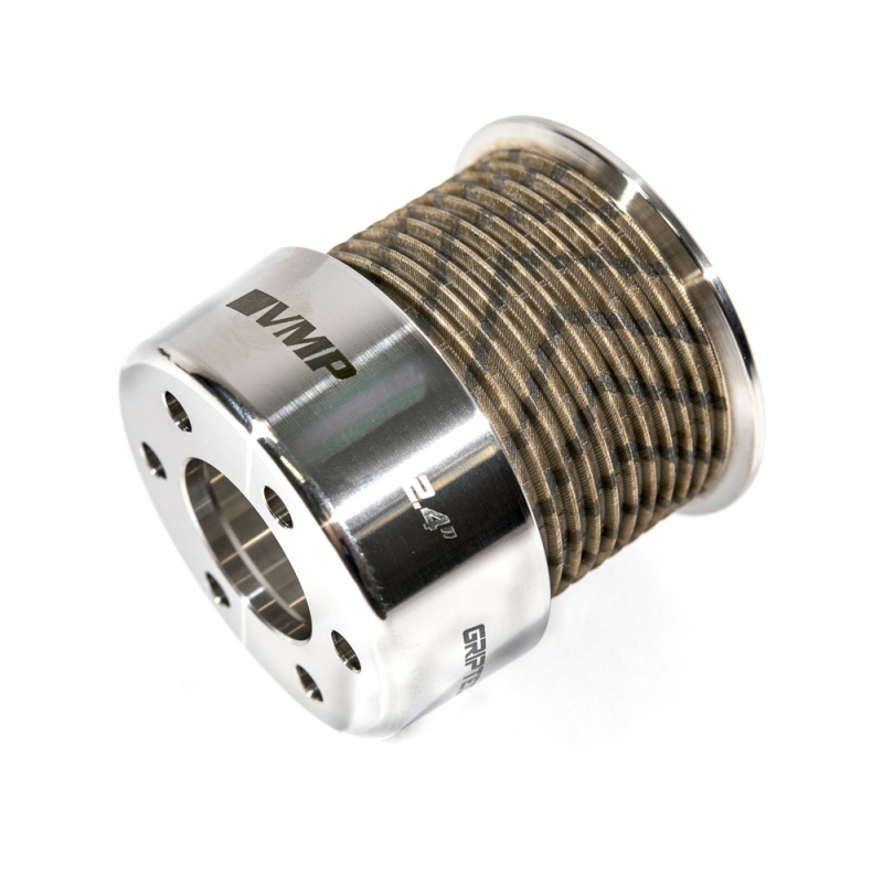 Ford Shelby GT500 Supercharger Pulley - VMP Performance - 2.4in Griptec 10-Rib Bolt-On - `07-`14